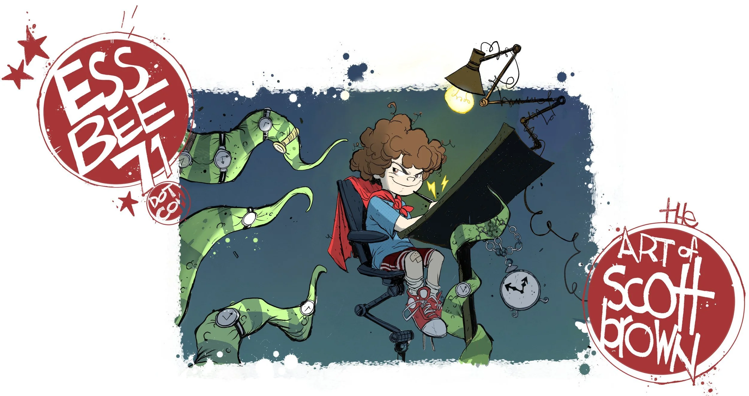 Sequential Art — *EssBee71:The art of SCOTT BROWN